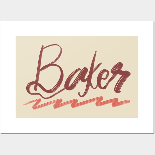 BAKER Wall Art by HAIFAHARIS